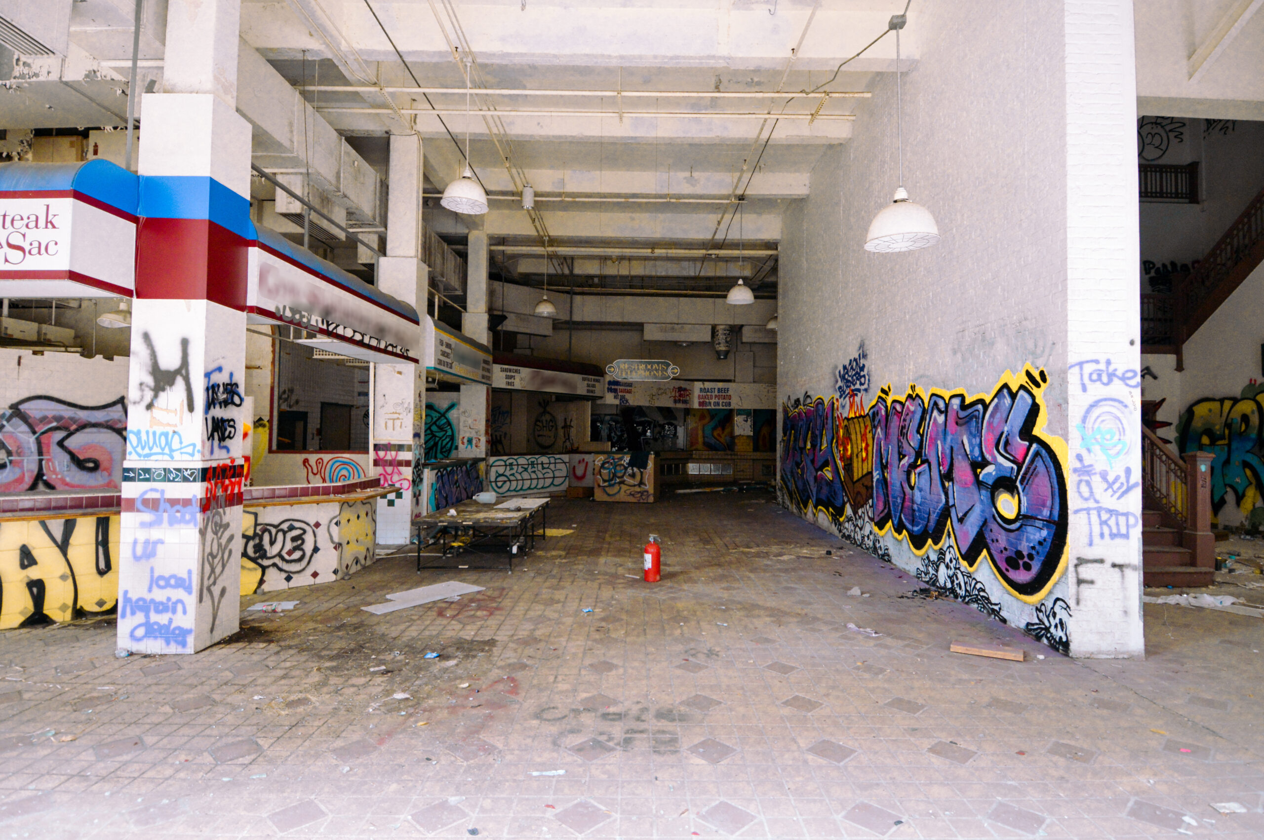 Abandoned Mall Food Court