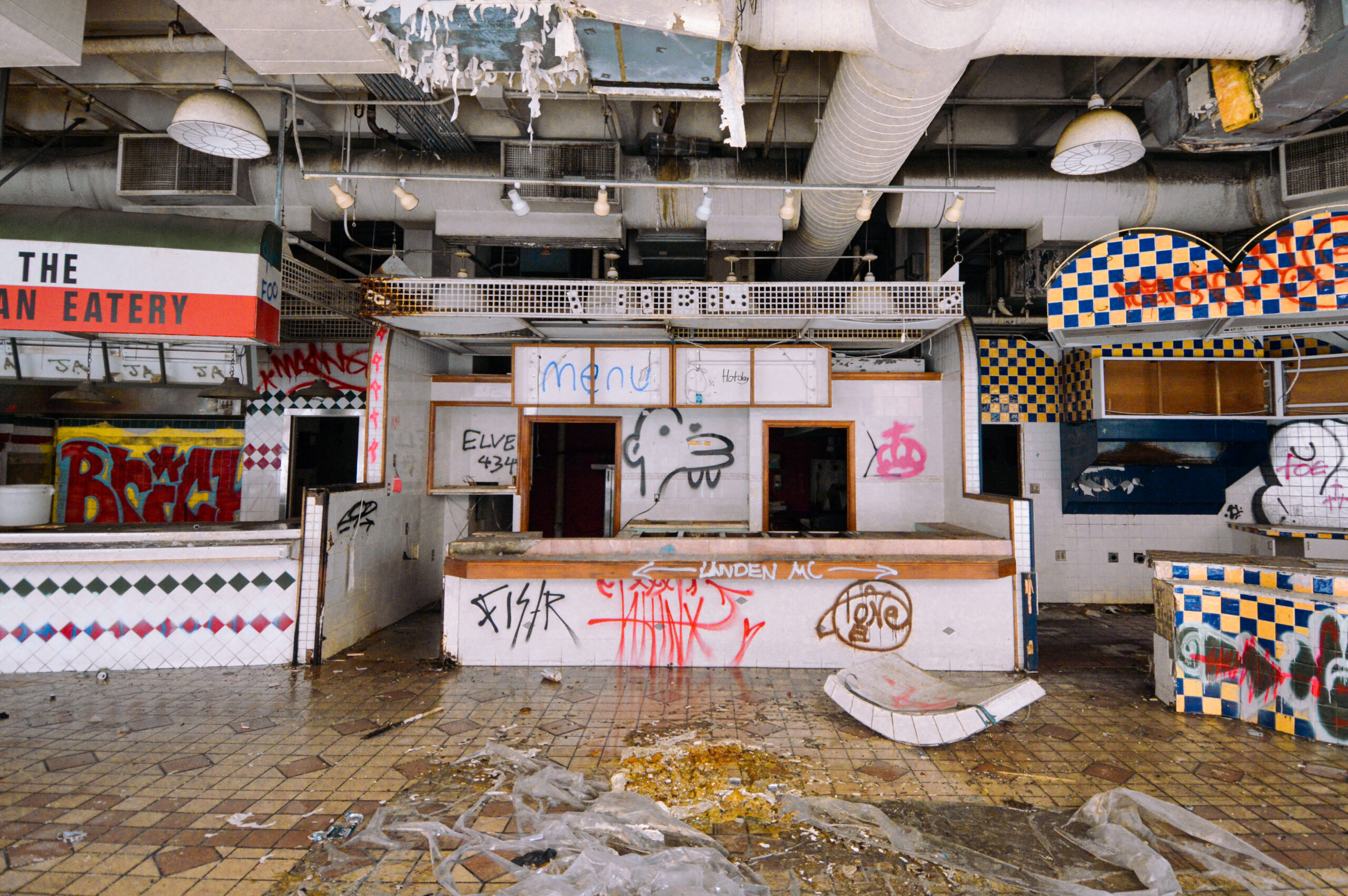 Abandoned Mall Food Court