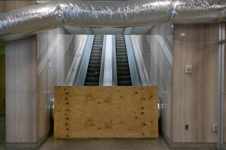 Abandoned escalators