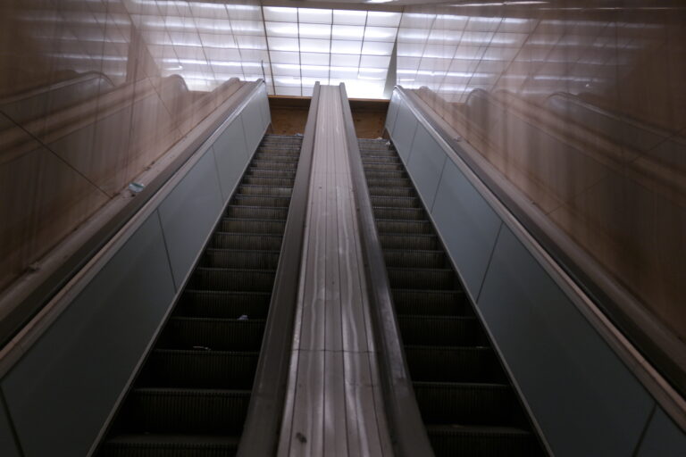 Abandoned escalators