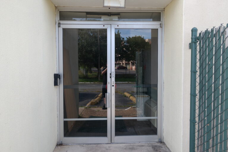 Back entrance