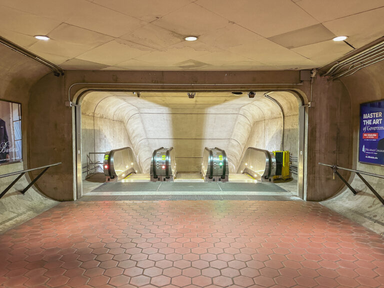 Ballston-MU Metrorail Station - Arlington, Virginia