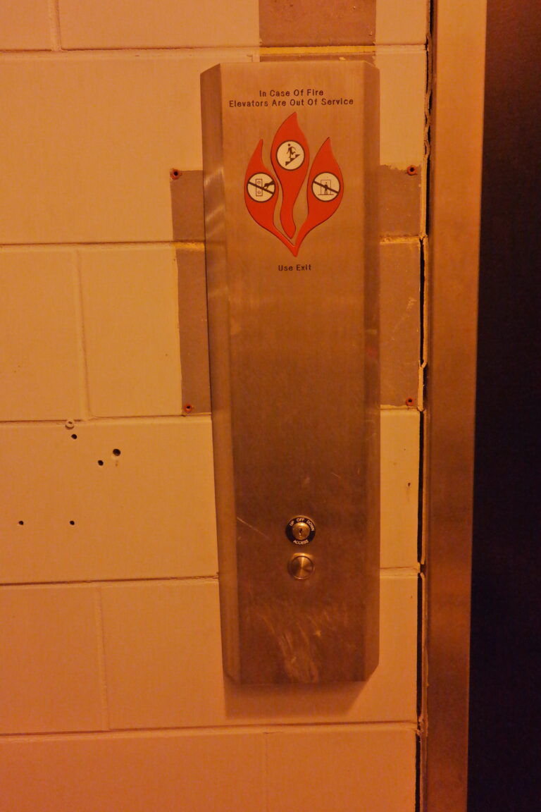 Elmwood Parking Garage Elevator