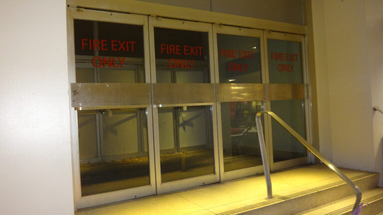 Emergency Exit - Macy's - Marlow Heights Shopping Center - PG County, MD
