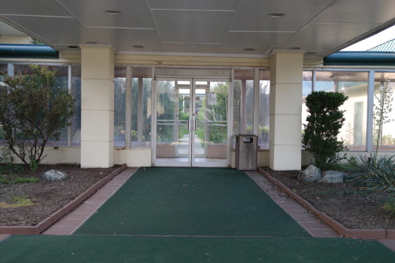 Entrance from far