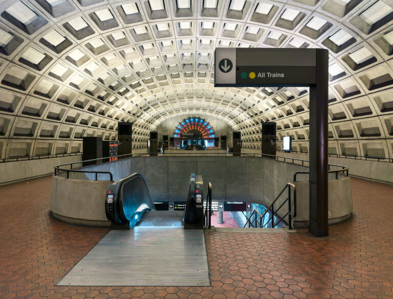 Gallery Pl-Chinatown Metrorail Station - Washington, DC