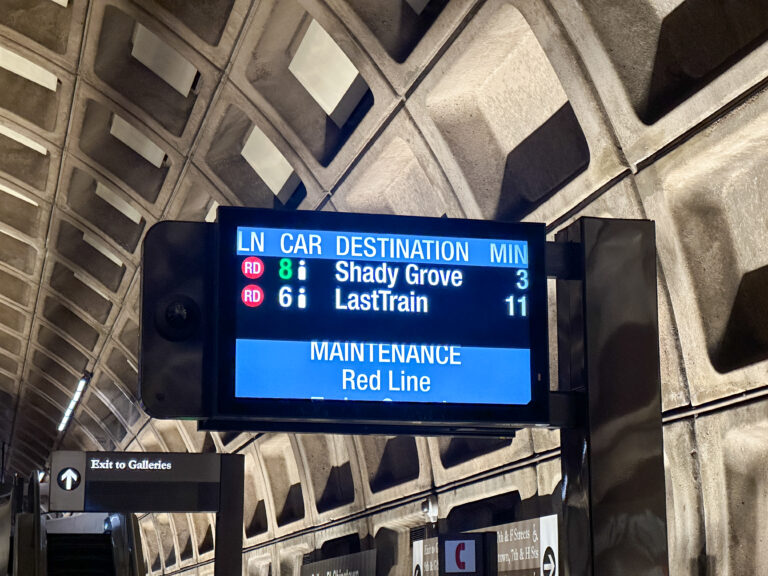Gallery Pl-Chinatown Metrorail Station - Washington, DC