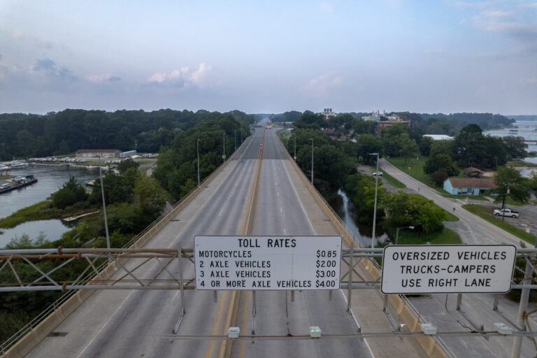 George P. Coleman Bridge Toll Booth - Gloucester, Virginia