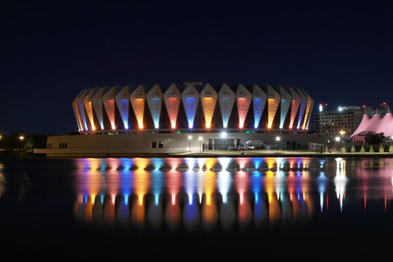 Hampton Coliseum Christmas Lights