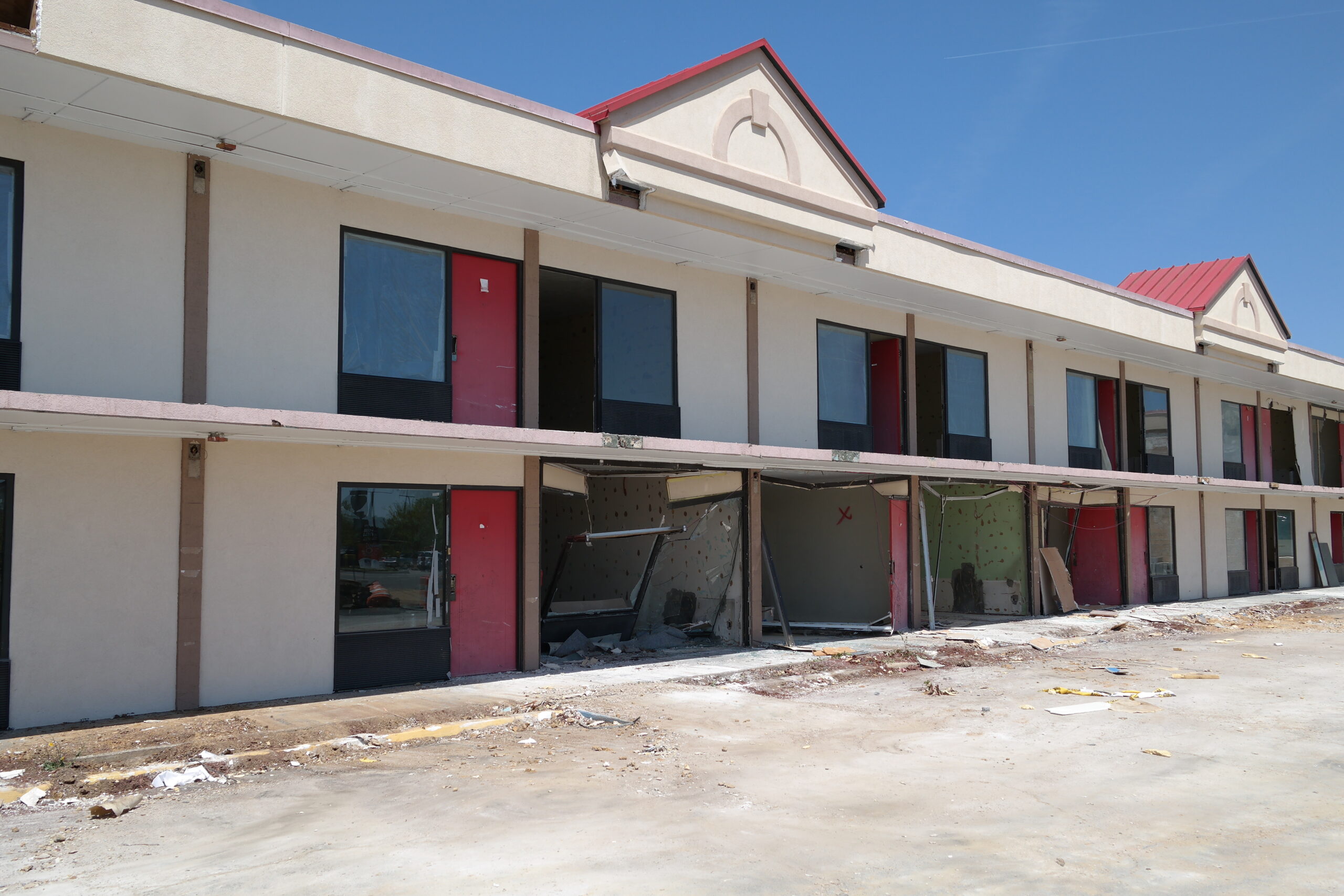 Holiday Inn Holidome Demolition - Fredericksburg, Virginia
