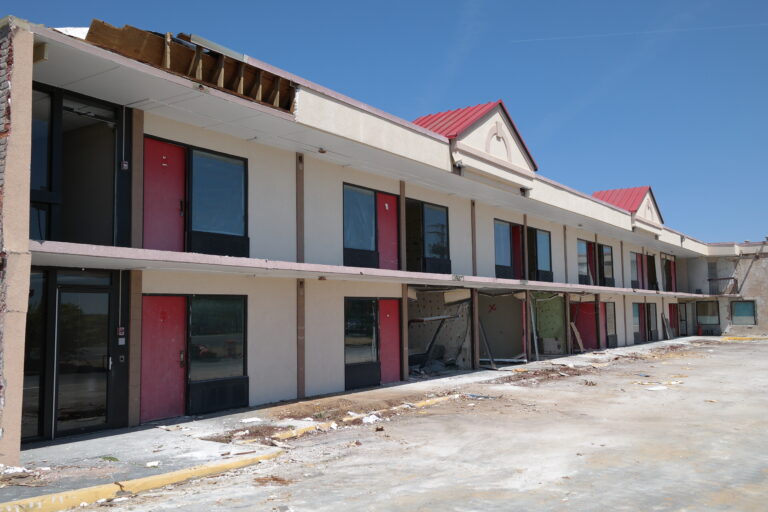 Holiday Inn Holidome Demolition - Fredericksburg, Virginia