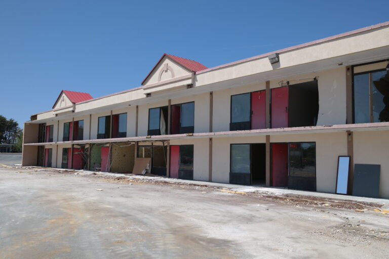 Holiday Inn Holidome Demolition - Fredericksburg, Virginia