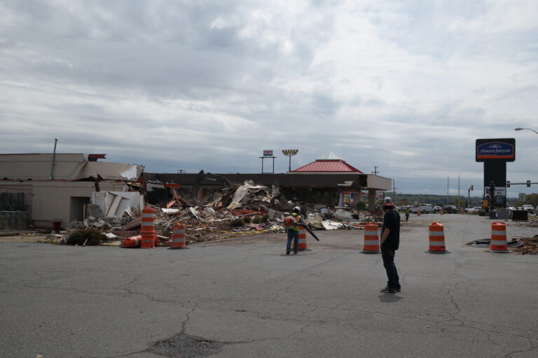 Holiday Inn Holidome Demolition - Fredericksburg, Virginia