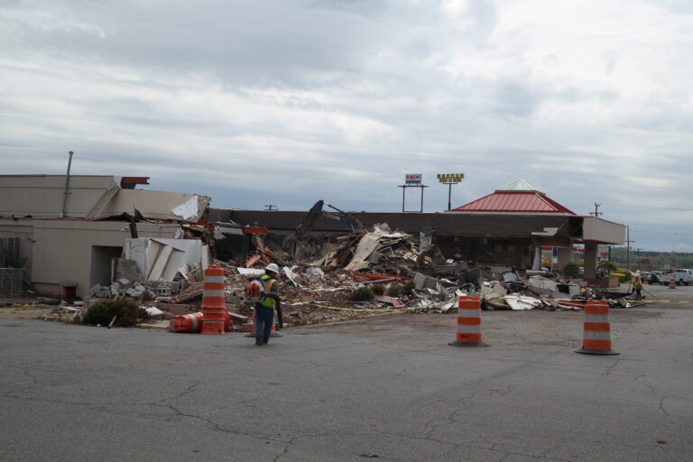 Holiday Inn Holidome Demolition - Fredericksburg, Virginia