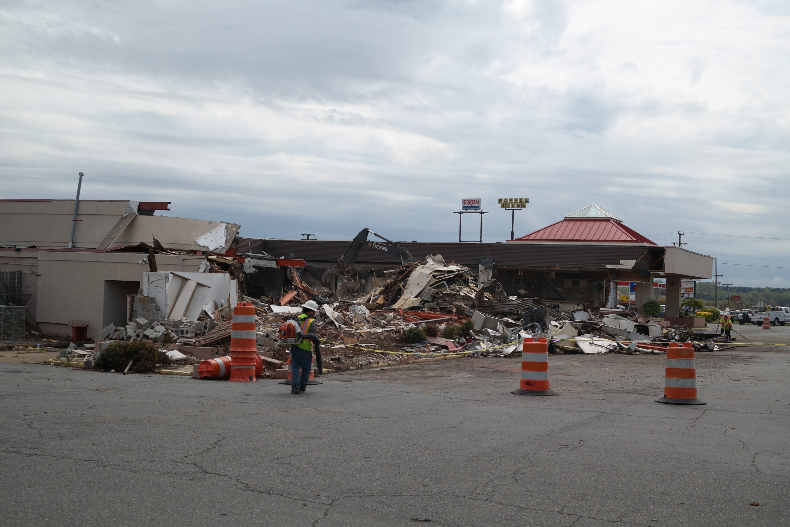 Holiday Inn Holidome Demolition - Fredericksburg, Virginia
