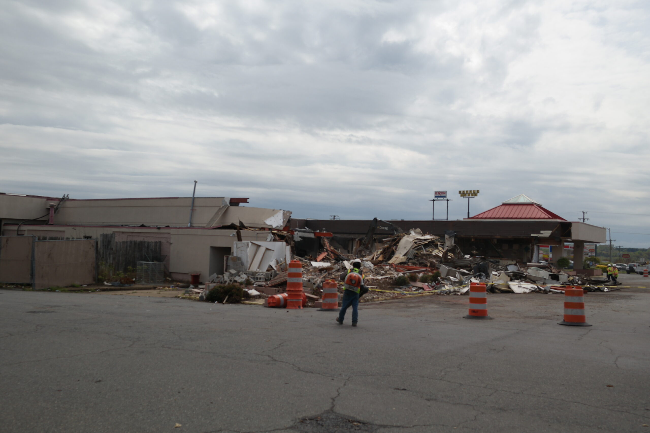 Holiday Inn Holidome Demolition - Fredericksburg, Virginia