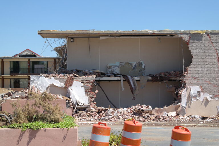 Holiday Inn Holidome Demolition - Fredericksburg, Virginia