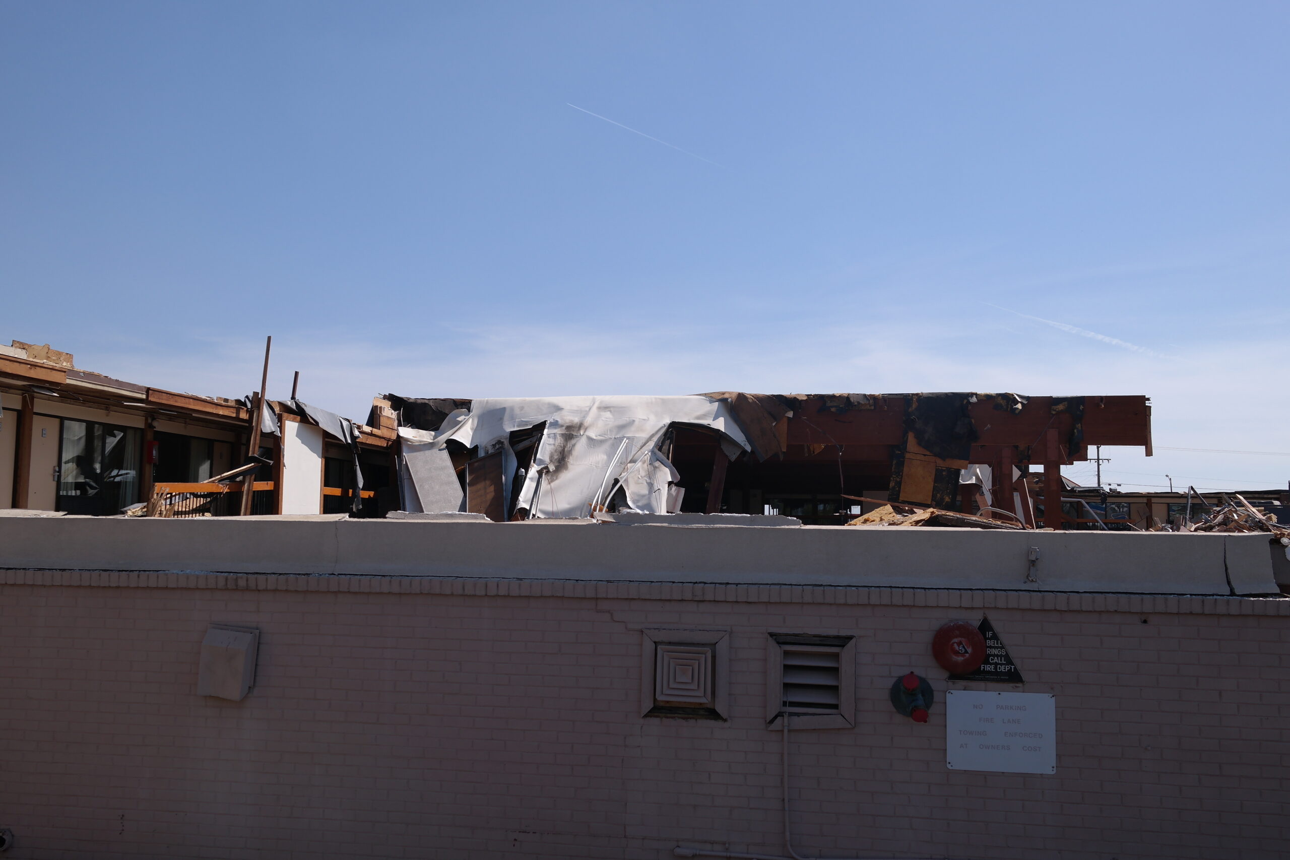 Holiday Inn Holidome Demolition - Fredericksburg, Virginia