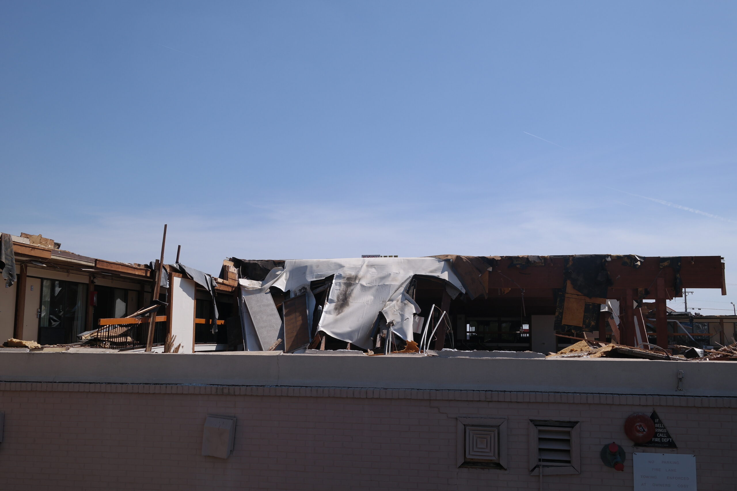 Holiday Inn Holidome Demolition - Fredericksburg, Virginia