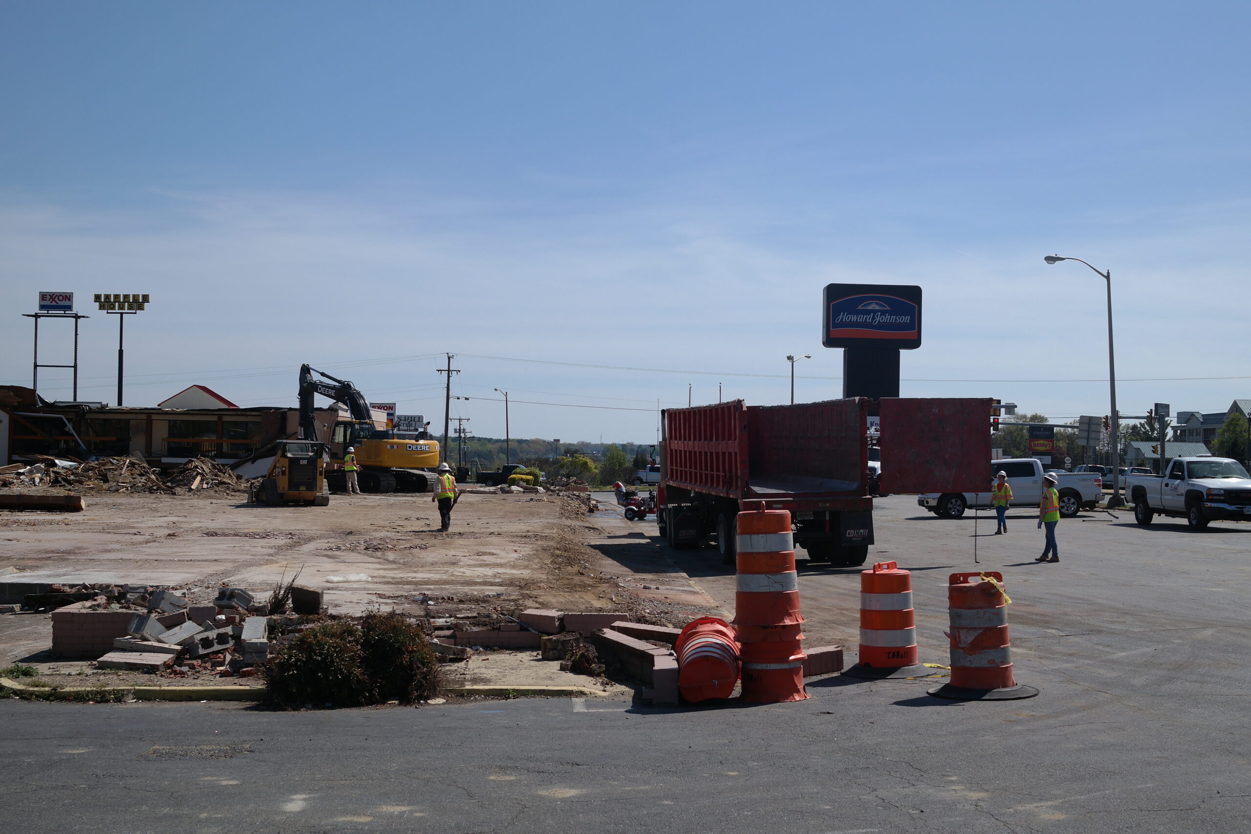 Holiday Inn Holidome Demolition - Fredericksburg, Virginia
