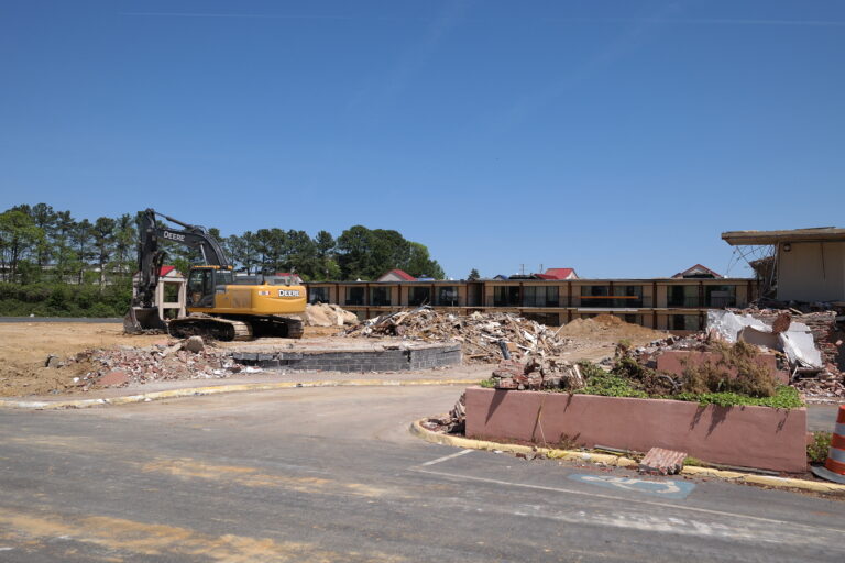 Holiday Inn Holidome Demolition - Fredericksburg, Virginia