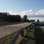 Indian Field Creek Bridge on the Colonial Parkway
