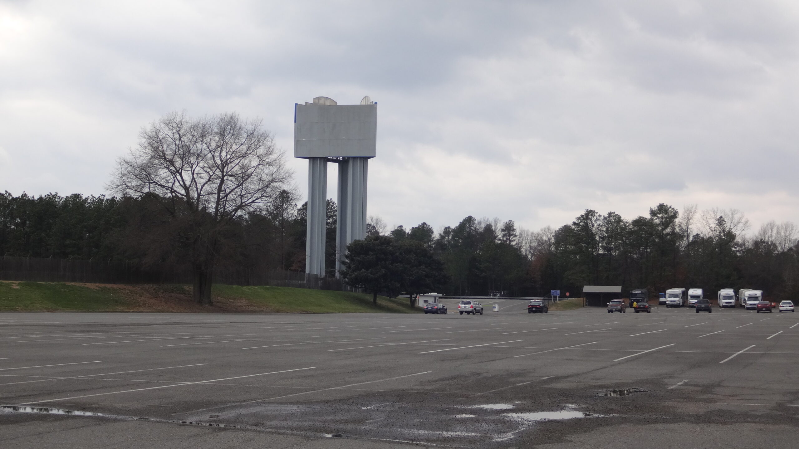 Kings Dominion Sign Stripped