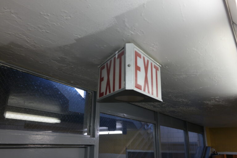 Old Exit Sign