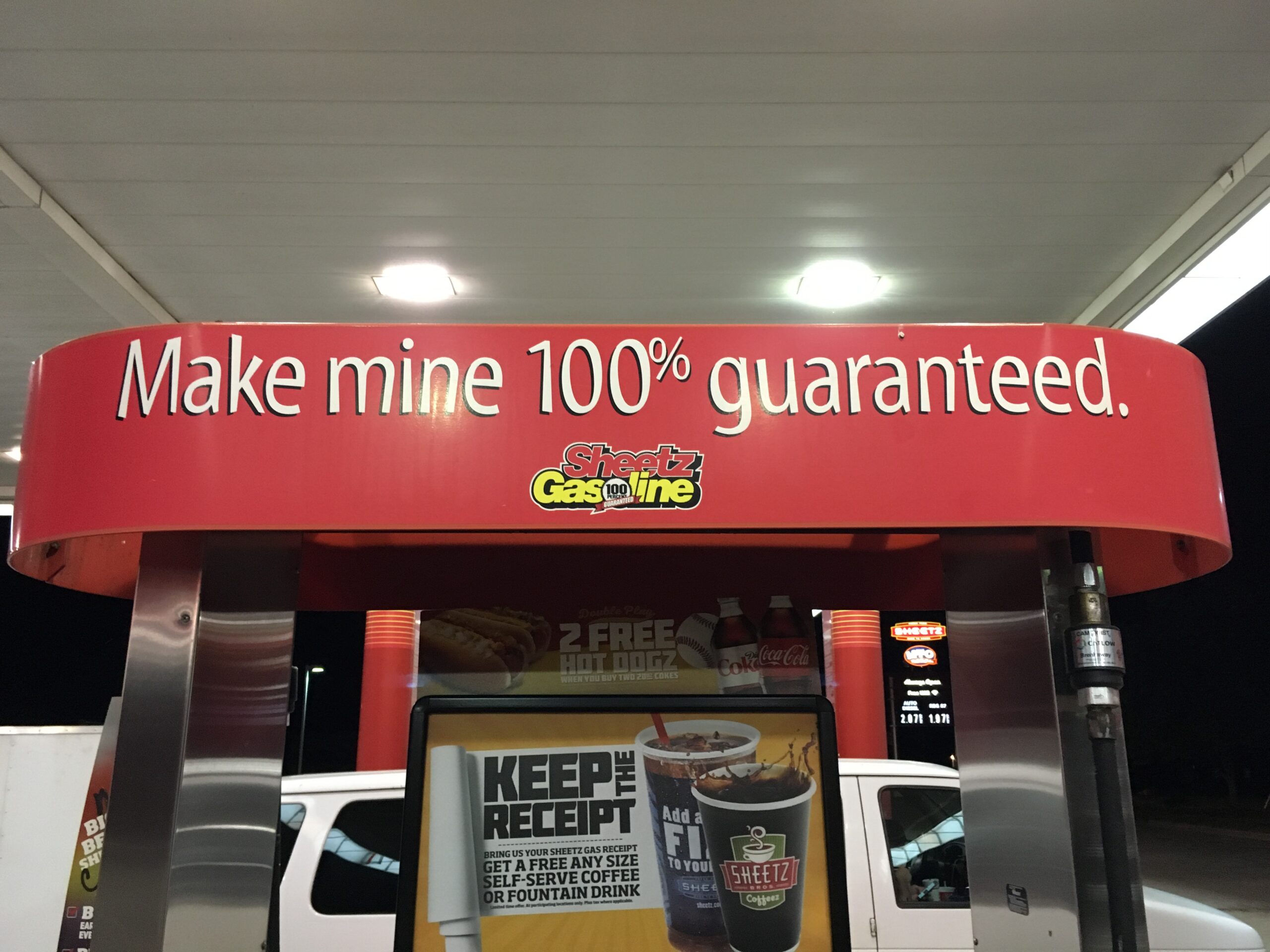 Older Sheetz Gas Pumps