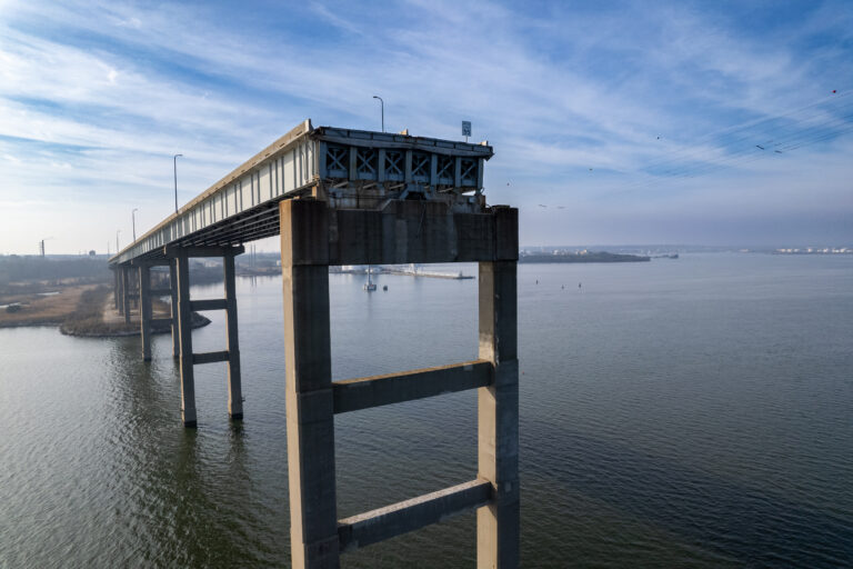 Remains of the Francis Scott Key Bridge Collapse - Baltimore, Maryland