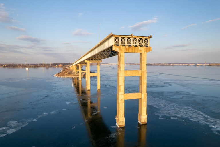 Remains of the Francis Scott Key Bridge Collapse - Baltimore, Maryland
