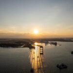 Remains of the Francis Scott Key Bridge Collapse – Baltimore, Maryland