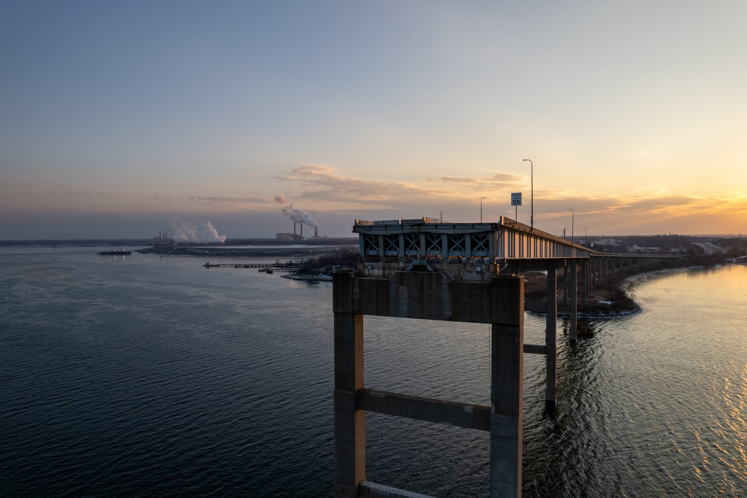 Remains of the Francis Scott Key Bridge Collapse - Baltimore, Maryland