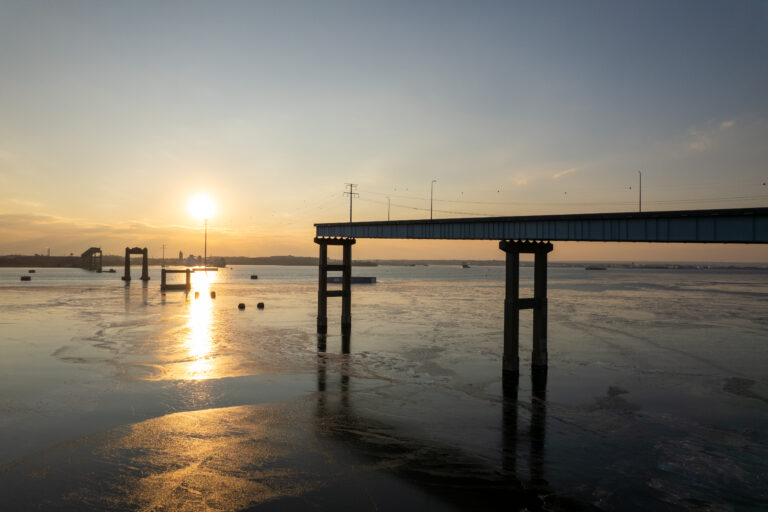 Remains of the Francis Scott Key Bridge Collapse - Baltimore, Maryland