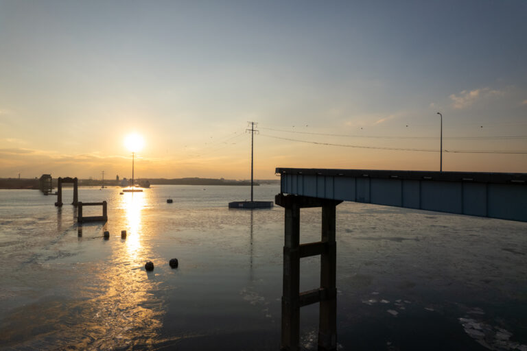 Remains of the Francis Scott Key Bridge Collapse - Baltimore, Maryland