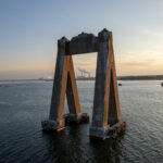 Remains of the Francis Scott Key Bridge Collapse – Baltimore, Maryland
