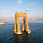 Remains of the Francis Scott Key Bridge Collapse – Baltimore, Maryland