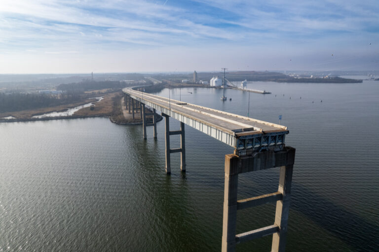 Remains of the Francis Scott Key Bridge Collapse - Baltimore, Maryland