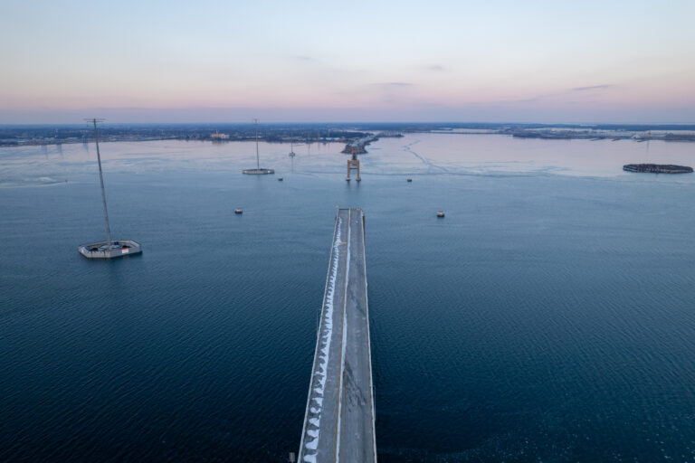 Remains of the Francis Scott Key Bridge Collapse - Baltimore, Maryland