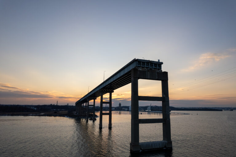 Remains of the Francis Scott Key Bridge Collapse - Baltimore, Maryland