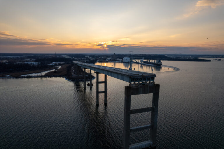 Remains of the Francis Scott Key Bridge Collapse - Baltimore, Maryland