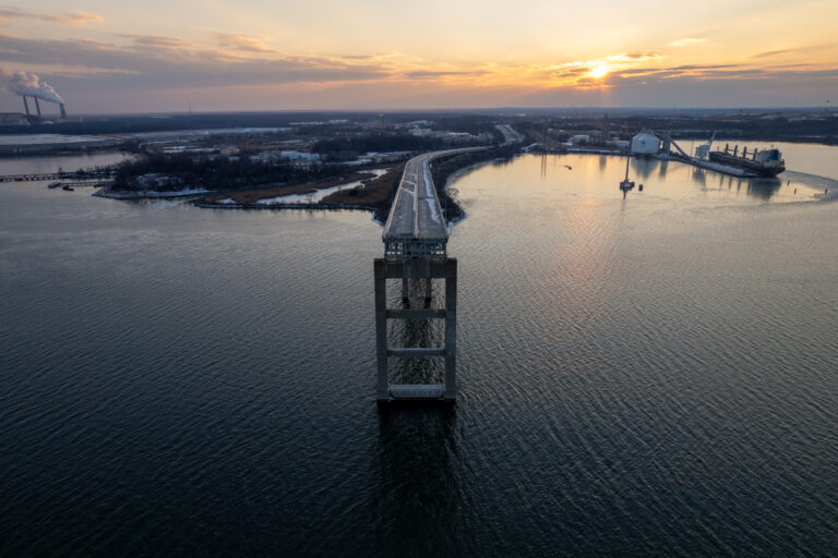 Remains of the Francis Scott Key Bridge Collapse - Baltimore, Maryland