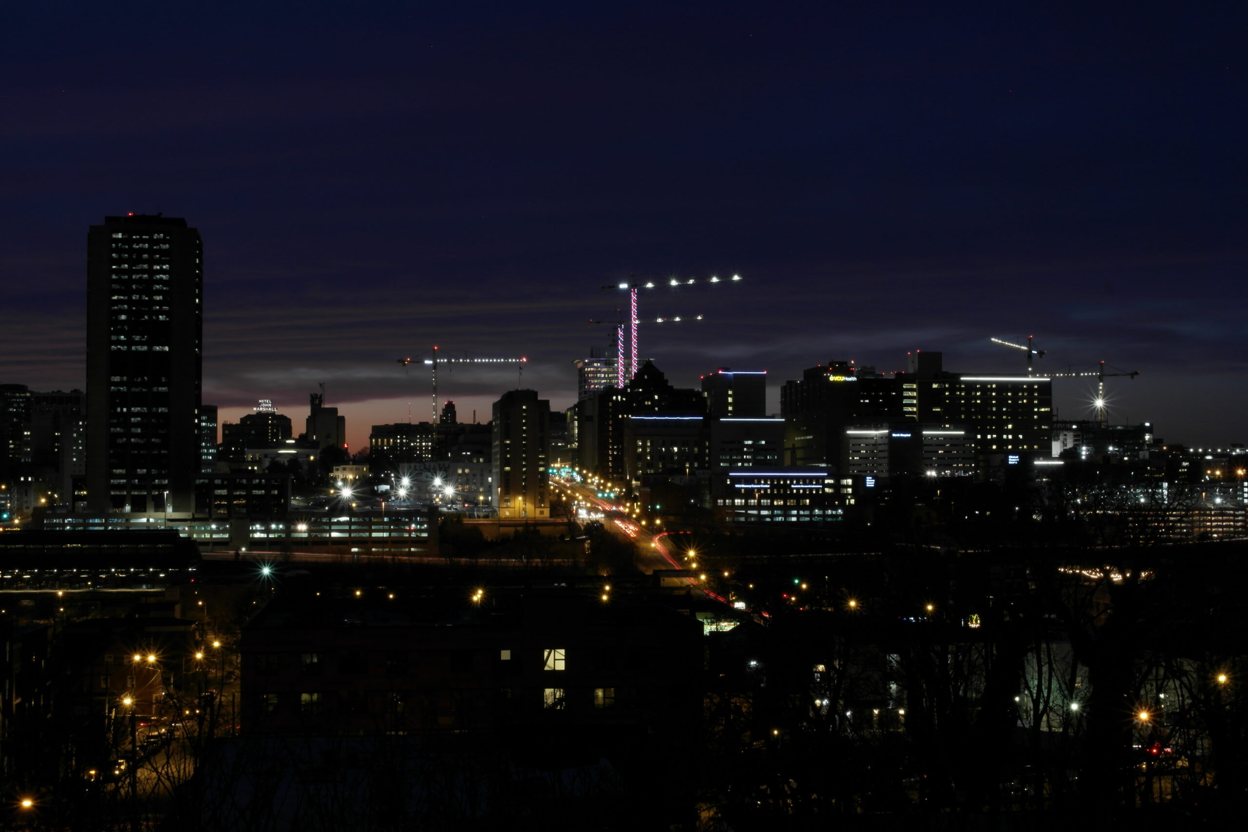 Richmond Virginia skyline