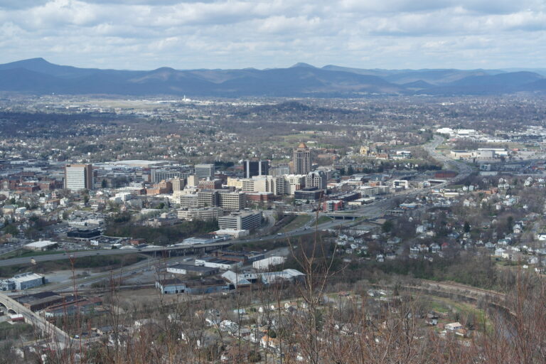 Roanoke, Virginia skyline