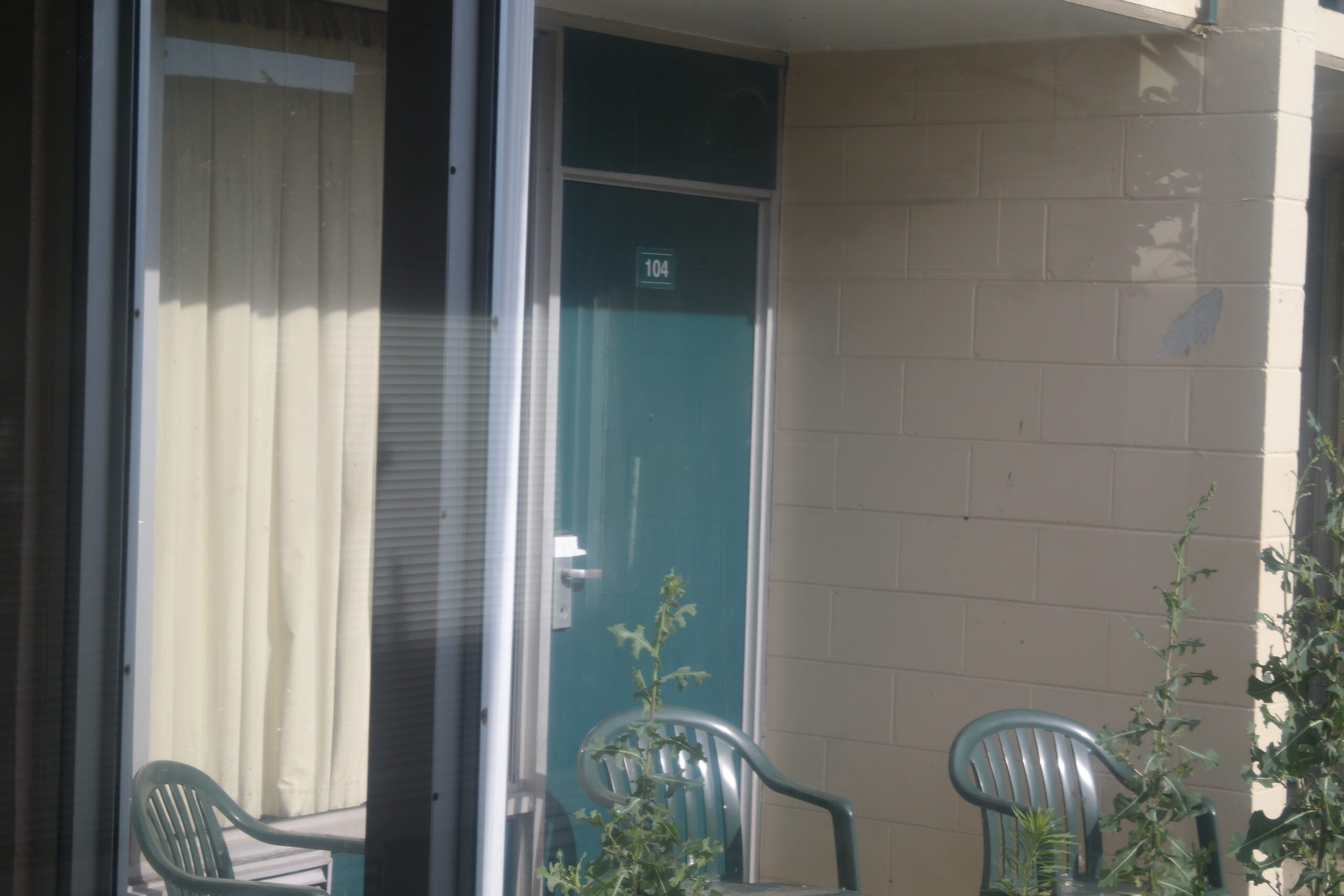 Room in courtyard