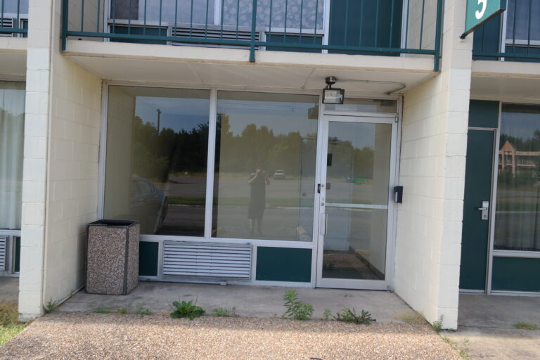 Side entrance