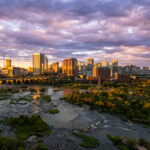 Sunset Over Richmond, Virginia