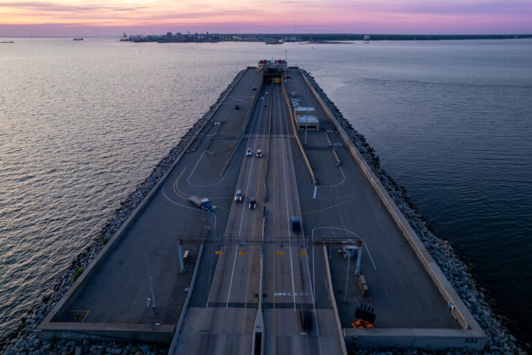 The Monitor-Merrimac Memorial Bridge-Tunnel - Newport News, Virginia