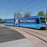 The Tide Light Rail in Norfolk, Virginia