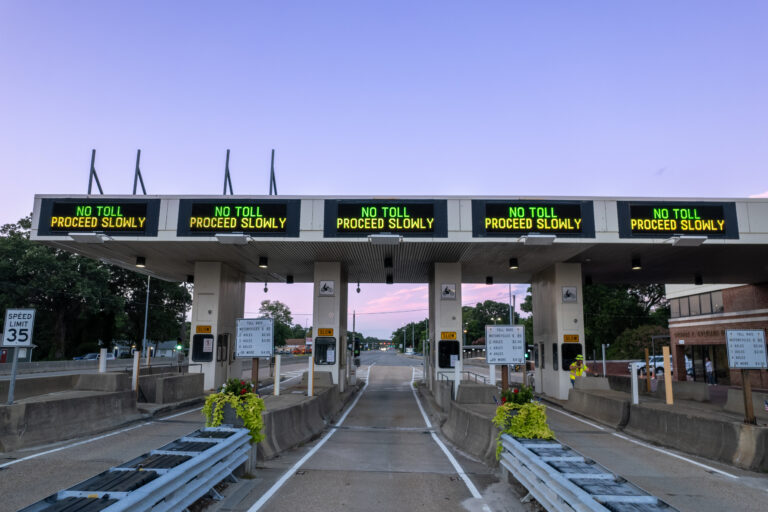 The Tolls are Coming Down - The George P. Coleman Bridge - Gloucester, Virginia